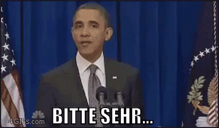 Obama Sagt Bitte Sehr GIF - Obama Barack Obama Deutsch GIFs