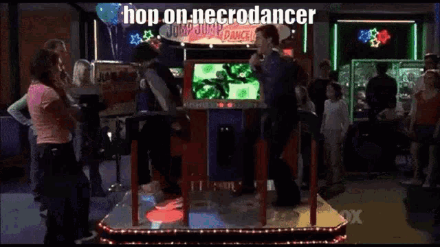 Necrodancer Hop On GIF - Necrodancer Hop On Hop On Necrodancer GIFs