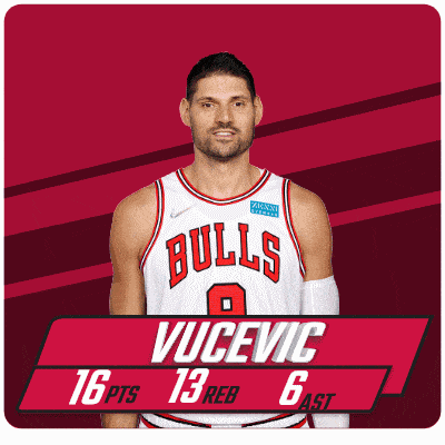 a picture of a basketball player with the name vocevic