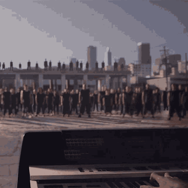 Playing Keyboard Mark Ronson GIF - Playing Keyboard Mark Ronson Dont Leave Me Lonely GIFs