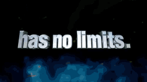 a sign that says ' sno limit ' on a dark background
