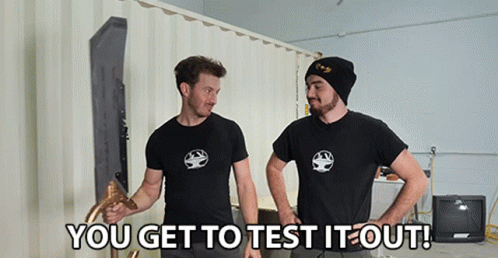 You Get To Test It Out Test The Sword GIF