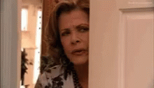 Lucille Bluth So Close GIF - Lucille Bluth So Close Close The Door GIFs