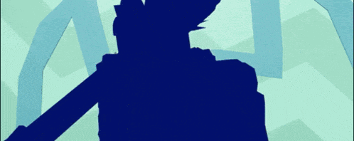 a computer generated image of a blue castle with a blue background .