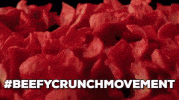Beefy Crunch Burrito Beefy Crunch Movement GIF - Beefy Crunch Burrito Beefy Crunch Movement Flamin' Hot Fritos GIFs