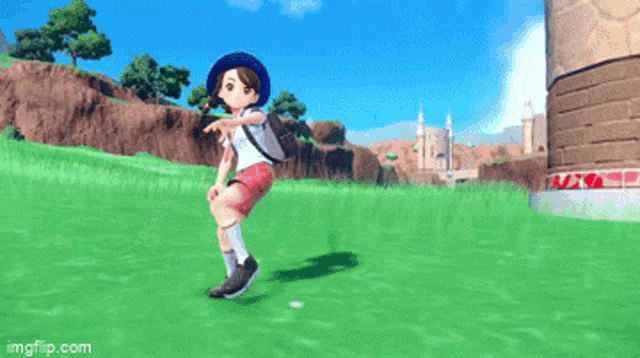 a gif of a person throwing a ball with the url imgflip.com visible