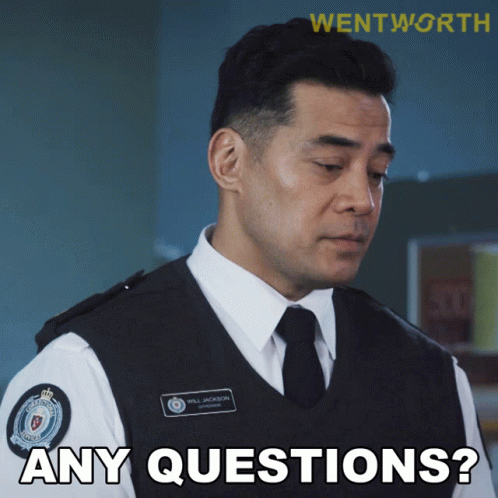 Any Questions Will Jackson GIF - Any Questions Will Jackson Wentworth GIFs