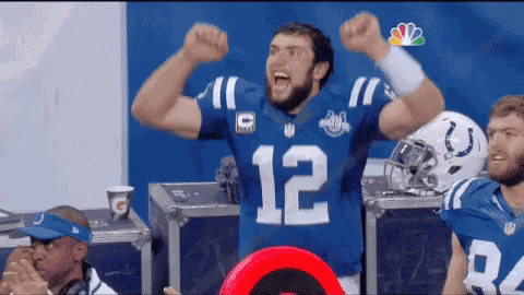Andrew Luck GIF - Excited Andrew Luck Yay GIFs