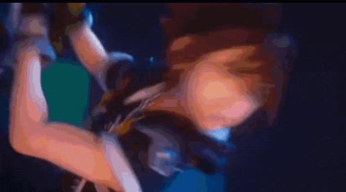 a blurry picture of a person 's face and arms