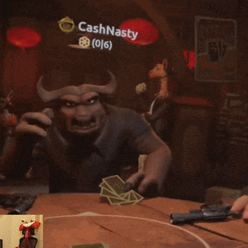 a screenshot of a video game with the name cashnasty on the top left