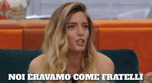 Anita Olivieri Noi Eravamo Come Fratelli GIF - Anita Olivieri Noi Eravamo Come Fratelli Grande Fratello 17 GIFs