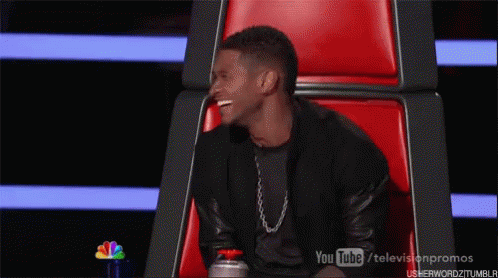 The Voice GIF - Lol Usher Thevoice GIFs
