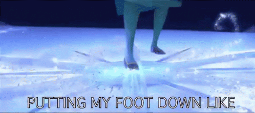 Putting My Foot Down Like GIF - Foot Down Putting My Foot Down Im Putting My Foot Down GIFs