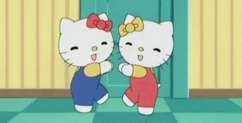Hello Kitty Dance GIF - Hello Kitty Dance Excited GIFs