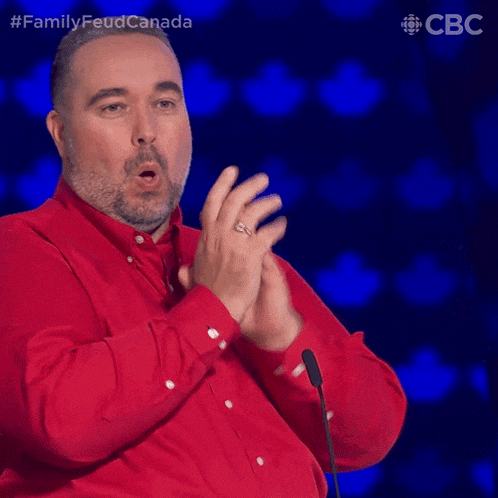 Clapping Family Feud Canada GIF - Clapping Family Feud Canada Good Job GIFs