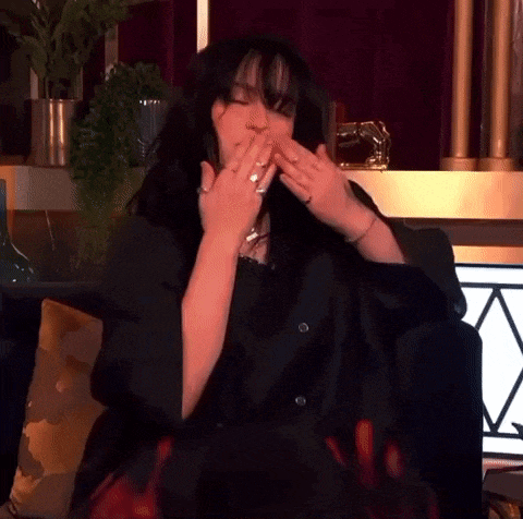 Billie Eilish Billie Eilish Blow Kiss GIF