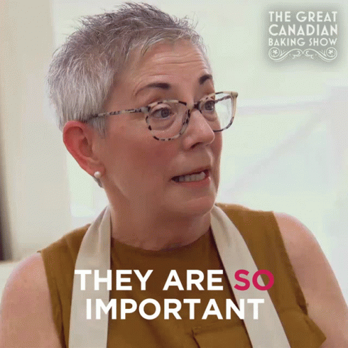 They Are So Important Rosemary GIF - They Are So Important Rosemary The Great Canadian Baking Show GIFs