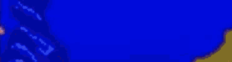 a computer generated image of a blue background with bubbles floating in the water .