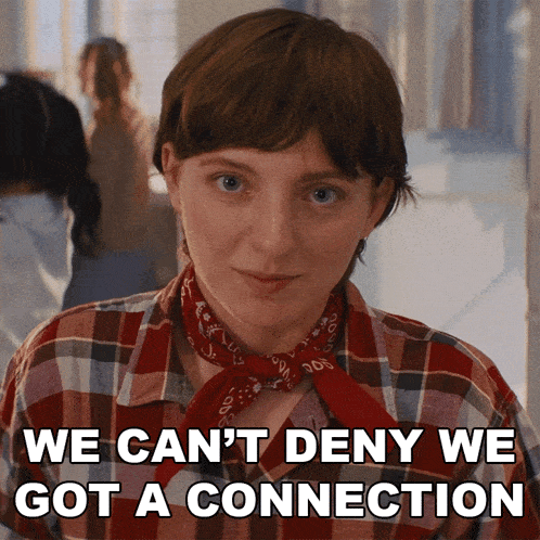 We Cant Deny We Got A Connection Cynthia GIF - We Cant Deny We Got A Connection Cynthia Grease Rise Of The Pink Ladies GIFs