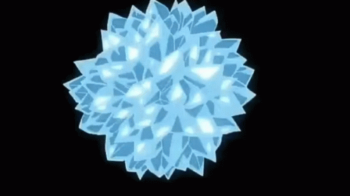 Ice Crystal Crystal Break GIF