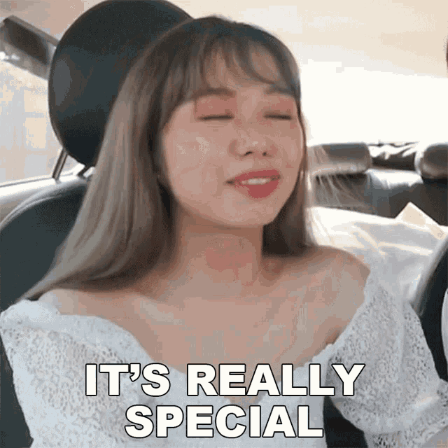 Its Really Special Lady Martin GIF - Its Really Special Lady Martin Mahalaga Ito GIFs