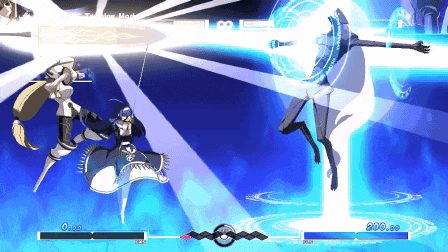 a screenshot of a video game shows a girl fighting another girl