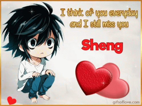 Sheng Sheng Name GIF - Sheng Sheng Name Thinking Of You GIFs