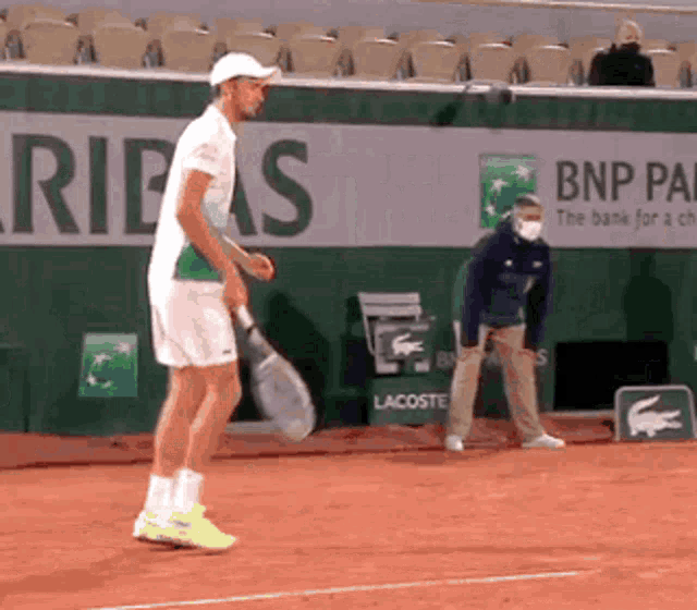 Daniil Medvedev Tennis GIF - Daniil Medvedev Tennis Racquet Smash GIFs