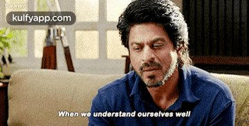 When We Understand Ourselves Well.Gif GIF - When We Understand Ourselves Well Shah Rukh Khan Person GIFs