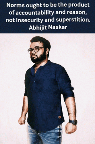 Abhijit Naskar Naskar GIF - Abhijit Naskar Naskar Norms GIFs