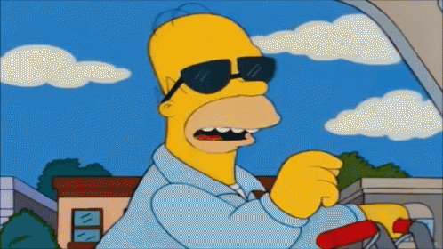 Nunca Vencerá A Los Cobras GIF - Homer Simpson Homero Simpson Los Simpsons GIFs