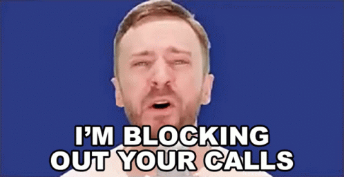 Im Blocking Out Your Calls Peter Hollens GIF - Im Blocking Out Your Calls Peter Hollens Into The Unknown GIFs