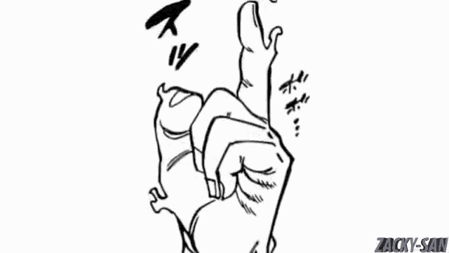 a black and white drawing of a man with a sword and a speech bubble saying `` the time has come '' .