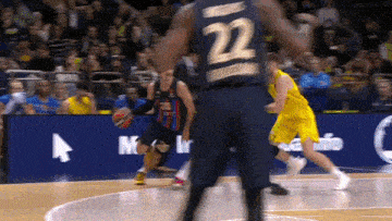 a player with the number 22 on their back