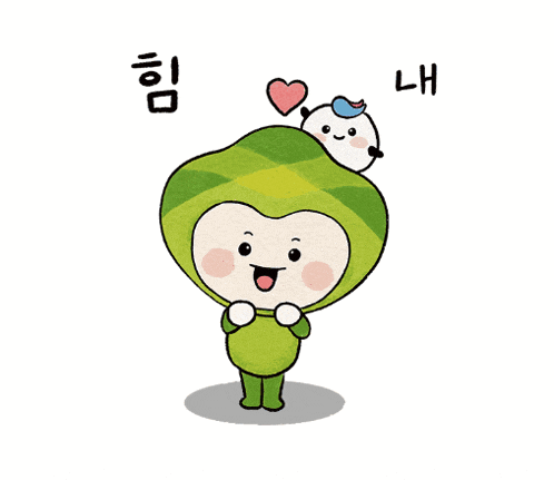 a cartoon character is wearing a green hat with a bird on his head