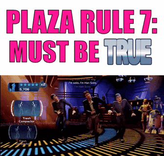 a plaza rule 7 must be true advertisement