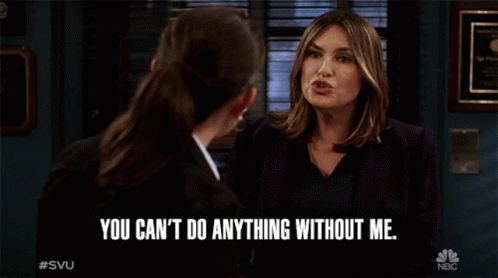 You Cant Do Anything Without Me Mariska Hargitay GIF - You Cant Do Anything Without Me Mariska Hargitay Olivia Benson GIFs
