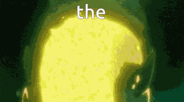 a cartoon drawing of a sun with the word the above it