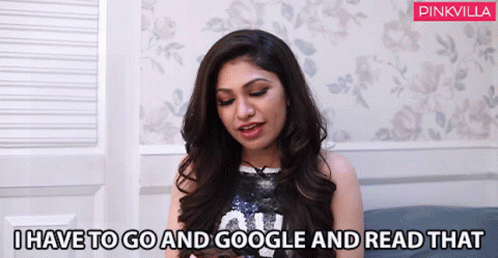 I Have To Go And Google And Read That Tulsi Kumar GIF - I Have To Go And Google And Read That Tulsi Kumar Pinkvilla GIFs