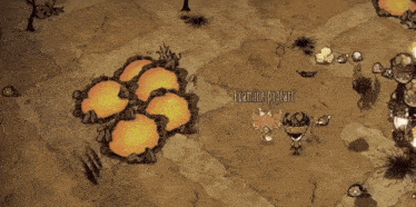 a video game is being played and a character named samuel appears