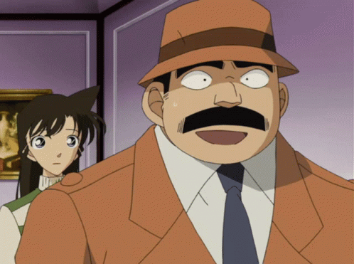 Detective Conan Juzo Megure GIF - Detective Conan Juzo Megure Joseph Meguire GIFs