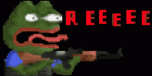 Reeee Pepe The Frog GIF - Reeee Pepe The Frog Ahhh GIFs