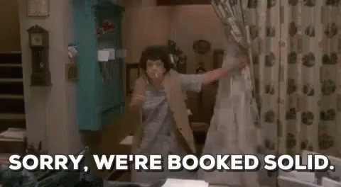 Booked GIF - Booked Booked Solid Sorry Booked GIFs