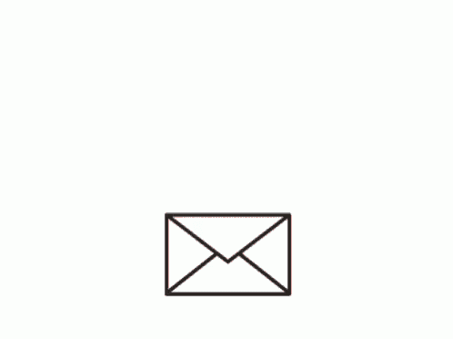 a bunch of red hearts on a white background with an envelope