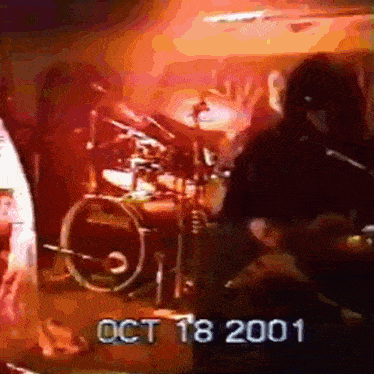 october 18 2001 is written on the bottom of this video
