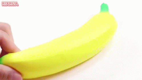 스퀴시 바나나 GIF - Squishy Banana Toy GIFs