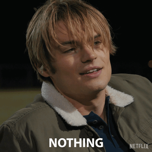 Nothing Cole Walter GIF - Nothing Cole Walter My Life With The Walter Boys GIFs