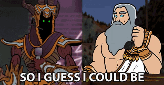 So I Guess It Could Be Zeus GIF - So I Guess It Could Be Zeus Smite GIFs