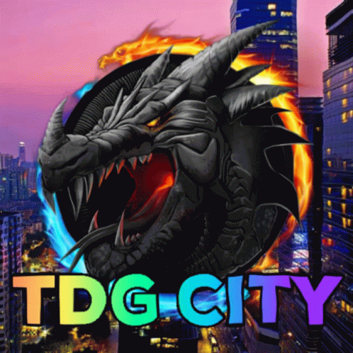 Tdg City Logo GIF - Tdg City Logo Dragon Head GIFs
