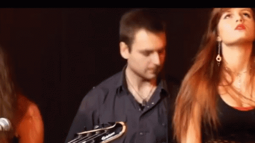 Guitarist Dance GIF - Guitarist Dance Check Her Out GIFs